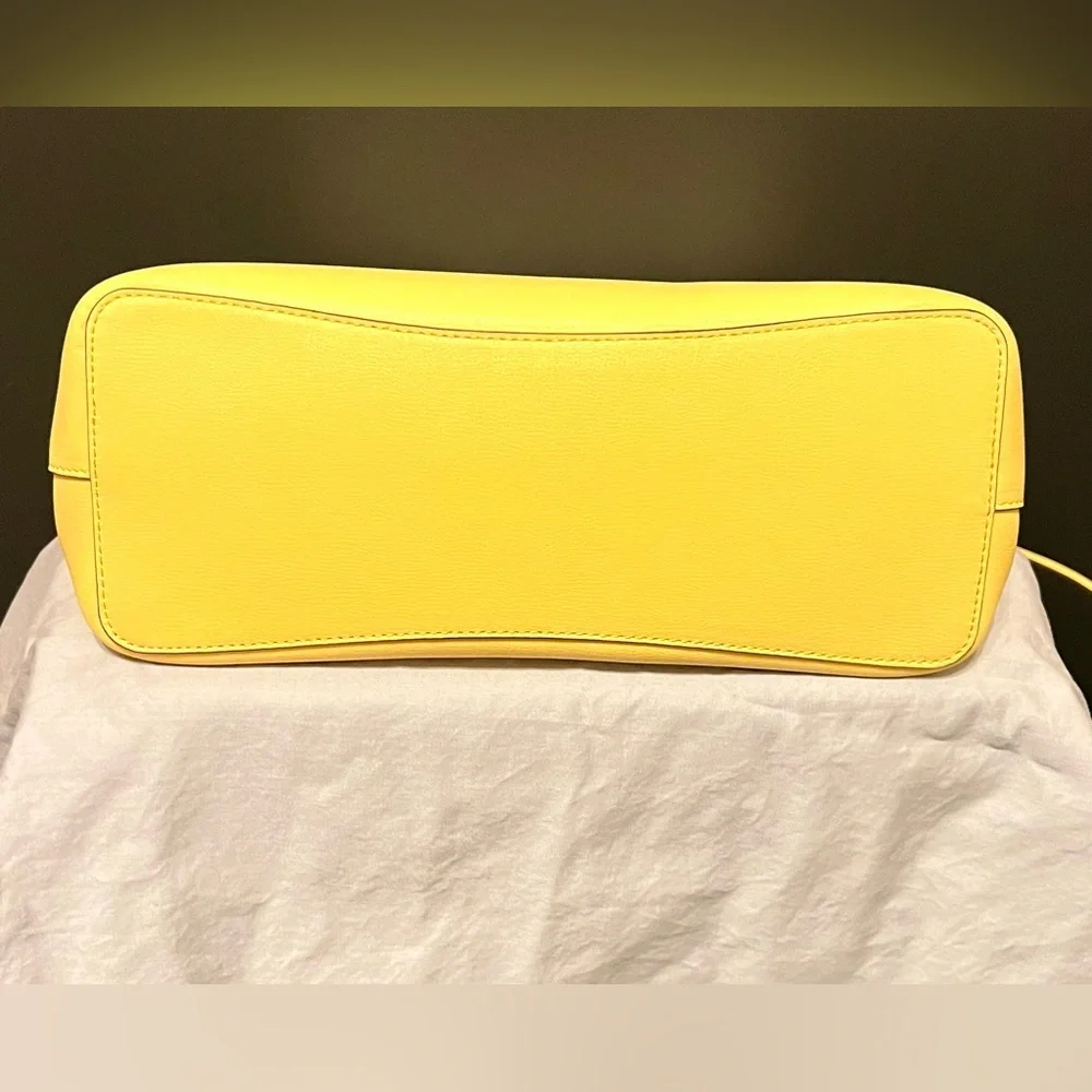 Kate Spade Harper Satchel in Butter Yellow - NWOT - Picture 5 of 10